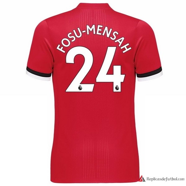 Camiseta Manchester United Primera equipación Fosu Mensah 2017-2018